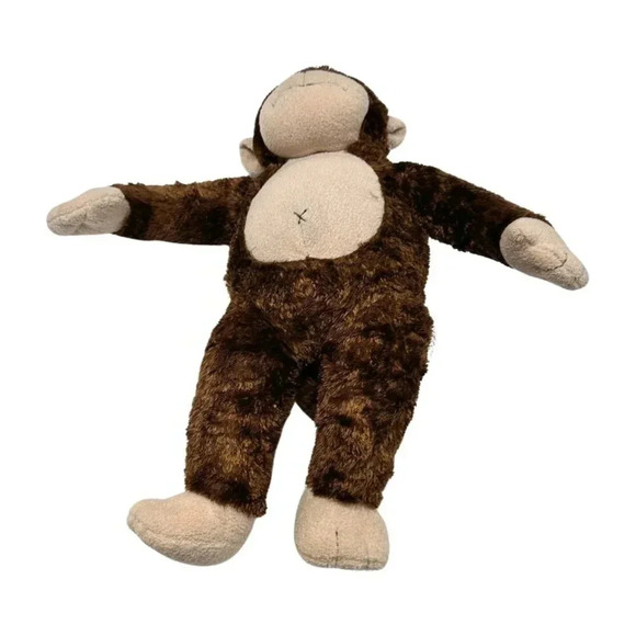BAB Build-A-Bear Plush Gorilla 18 in  Denim Shorts - Picture 5 of 9